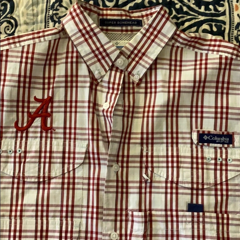 Men’s Columbia PFG custom Alabama Shirt